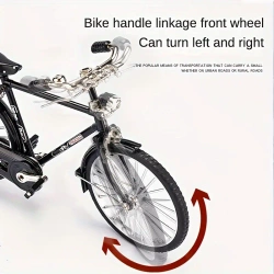 Metalowy Model Roweru Do Samodzielnego Złożenia Zestaw DIY Rower Retro