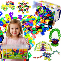 DUŻY ZESTAW KLOCKI 3D KONSTRUKCYJNE GWIAZDKI 506 ELEMENTÓW DLA DZIECI 3+