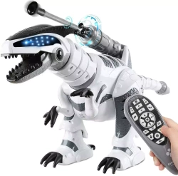 ROBOT T-REX DINOZAUR STEROWANY ZABAWKA DLA DZIECI NA PILOT Z PROGRAMOWANIEM