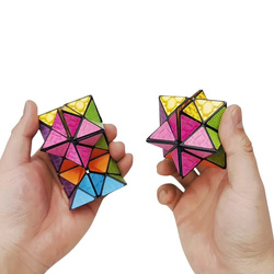 MAGICZNA KOSTKA NIESKOŃCZONOŚCI ŁAMIGŁÓWKI GEOMETRYCZNE 3D GRY LOGICZNE IQ