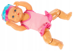 LALKA PŁYWAJĄCA WODOODPORNA BOBAS KRÓRY PŁYWA DO WODY DO KAPIELI 33 cm
