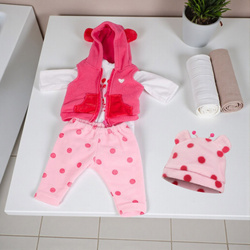 LALKA BOBAS 55cm JAK ŻYWA REALISTYCZNA LALKA REBORN Z WŁOSAMI I AKCESORIAMI