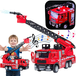 Metalowa Straż Pożarna SAMOCHÓD STRAŻACKI AUTO ZABAWKA dla chłopca dziecka