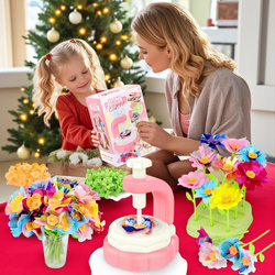 MASZYNKA DO ROBIENIA KWIATÓW ZESTAW KWIATY OGRÓD BUKIET 3D DLA DZIEWCZYNKI