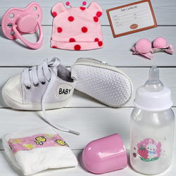 LALKA BOBAS 55cm JAK ŻYWA REALISTYCZNA LALKA REBORN Z WŁOSAMI I AKCESORIAMI