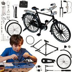 Metalowy Model Roweru Do Samodzielnego Złożenia Zestaw DIY Rower Retro