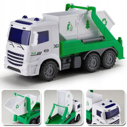 AUTA ŚMIECIARKA WYWROTKA DŹWIG CIĘŻARÓWKA CYSTERNA 6x GIGANT ZESTAW ZABAWKI