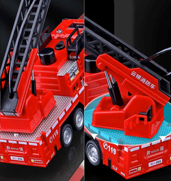 Metalowa Straż Pożarna SAMOCHÓD STRAŻACKI AUTO ZABAWKA dla chłopca dziecka