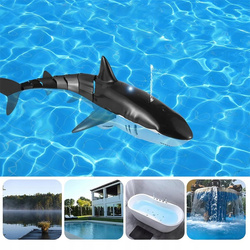 REKIN STEROWANY PŁYWAJĄCY ZABAWKA RYBA NA PILOT DO WODY BASENU Z LED 2.4GHZ