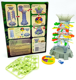 GRA ZRĘCZNOŚCIOWA SPADAJĄCE DINOZAURY DINO MAŁPKI