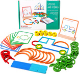 UKŁADANKA MONTESSORI DREWNIANE PUZZLE KREATYWNE DLA DZIECI NA PREZENT