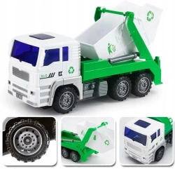 AUTA ŚMIECIARKA WYWROTKA DŹWIG CIĘŻARÓWKA CYSTERNA 6x GIGANT ZESTAW ZABAWKI