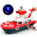 Statek Łódź Ratownicza Straż Pożarna Zabawka Helikopter Auta Tor Zestaw XXL