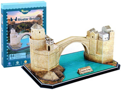 Puzzle 3D Stary Most w Mostarze 64 ele ZA2900